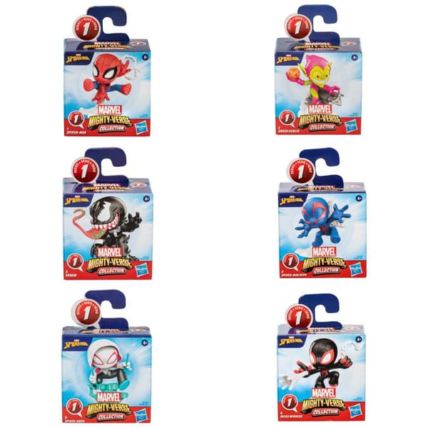Spider-Man Mighty Verse Collection (Slumpmässig figur)