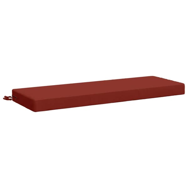 Bänk kudde SOEST 100% Polyester Röd 110 x 40 x 8 cm