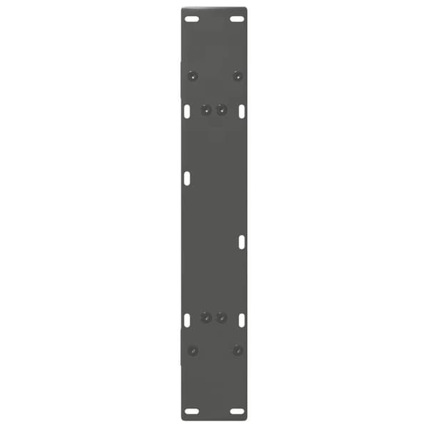 Matbordsben A-formade 2 st antracit 70x(72-73) cm stål