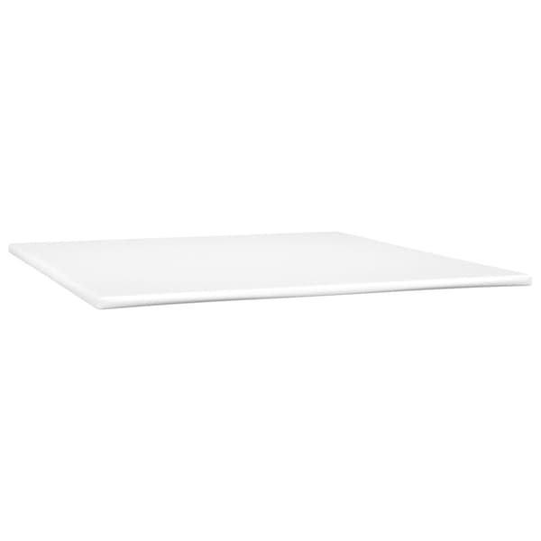 Ramsäng med madrass blå 180x200 cm tyg
