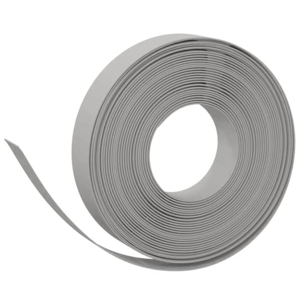 Rabattkant grå 4 st 10 m 10 cm polyeten
