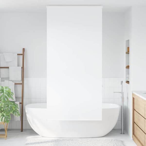 Duschrullgardin med kassett 100x240 cm tyg bredd 96 cm