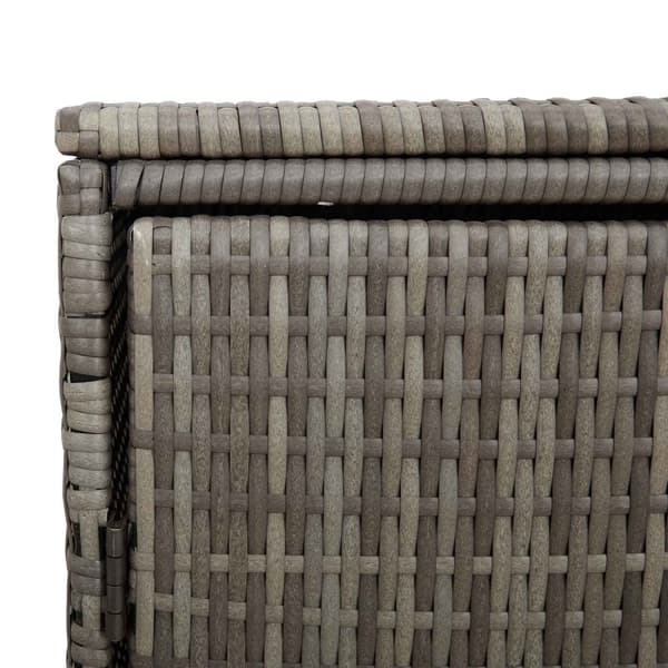 Avfallshink Box Grå 65 x 80 x 115 cm polyeten