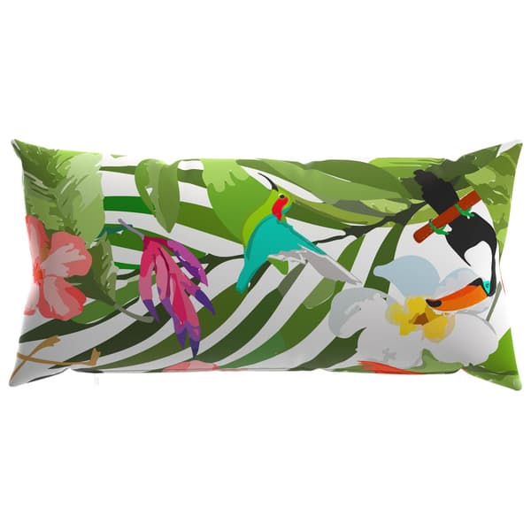 Kuddöverdrag 2 st HEERLEN Svart 40 x 80 cm Polyester
