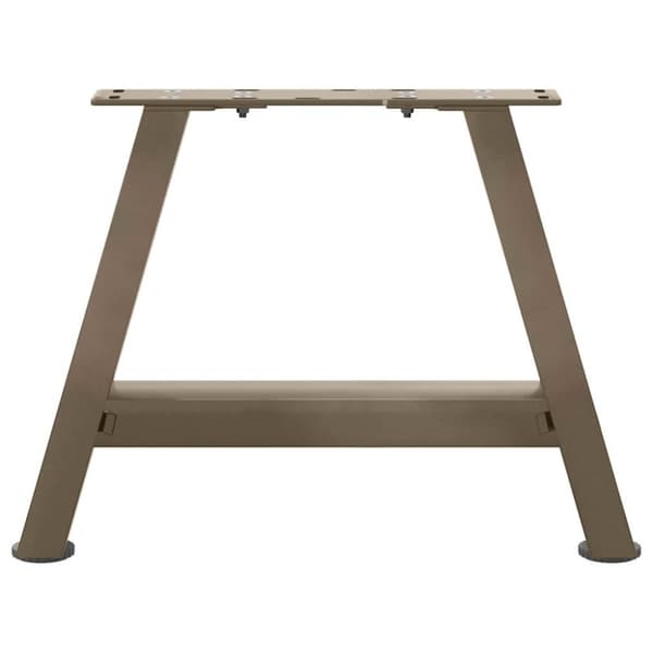 Soffbordsben A-formade 2 st 40x(30-31) cm stål