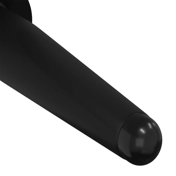 Möbelfötter 2 pcs Svart Ø 40 x 98 mm Järn