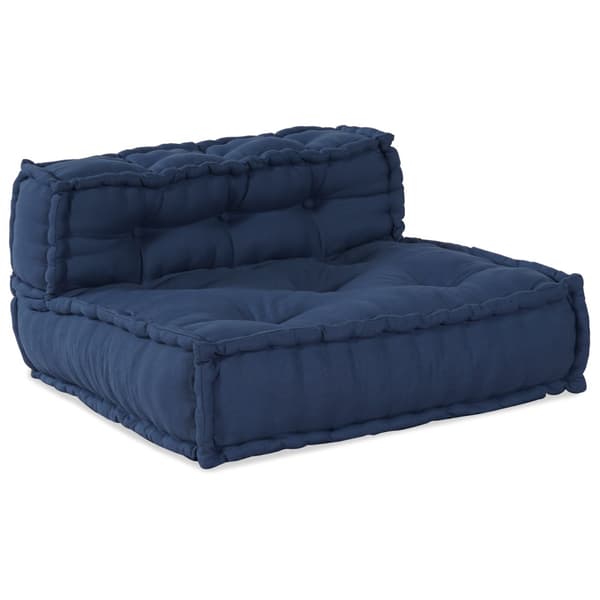 Modulsofa enhet 4 pcs Indigo Tyg