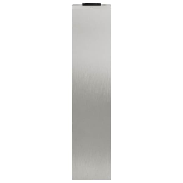 Solcell LED-vägbelysning 2 pcs Silver Rostfritt stål
