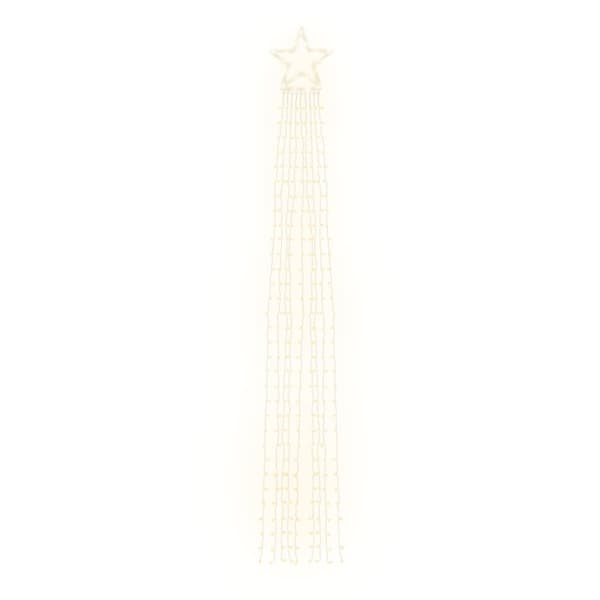 Julgransbelysning 320 LED varmvit 375 cm