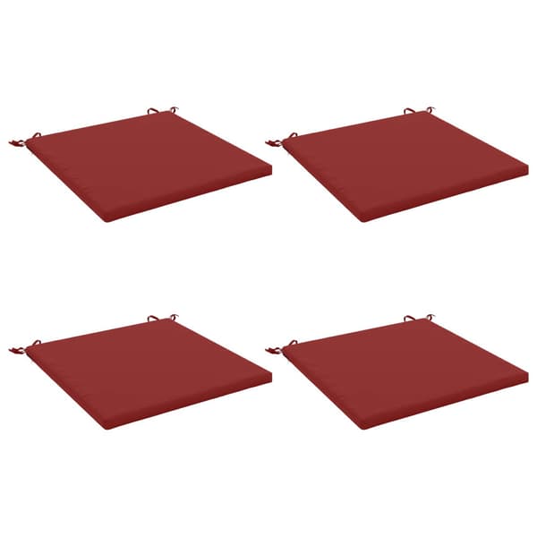 4-delade Sittdynor SOEST 4 st 100% Polyester Vinröd