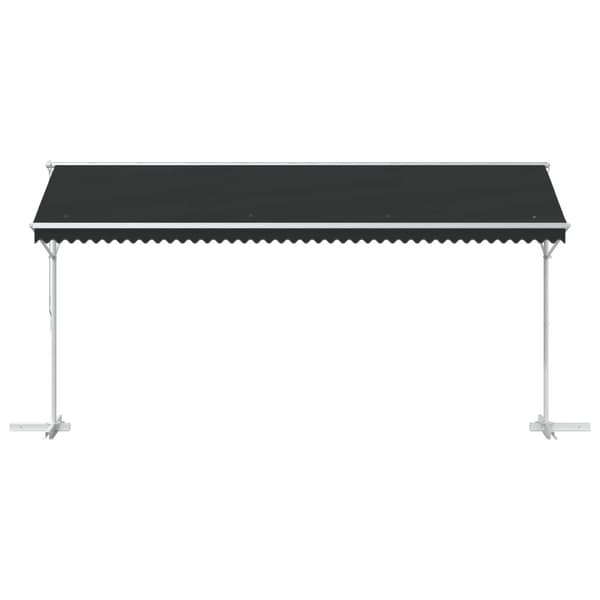 Fristående markis Antracit 5 x 3 m Polyester