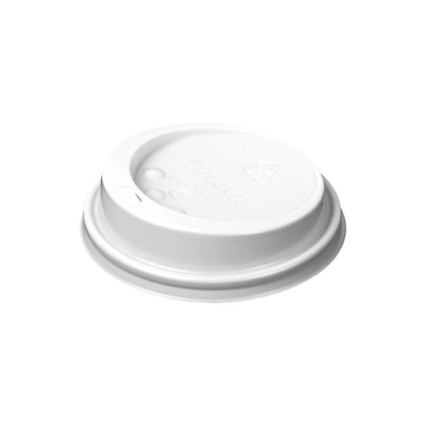 Lock till 250ml bägare vit 100/fp