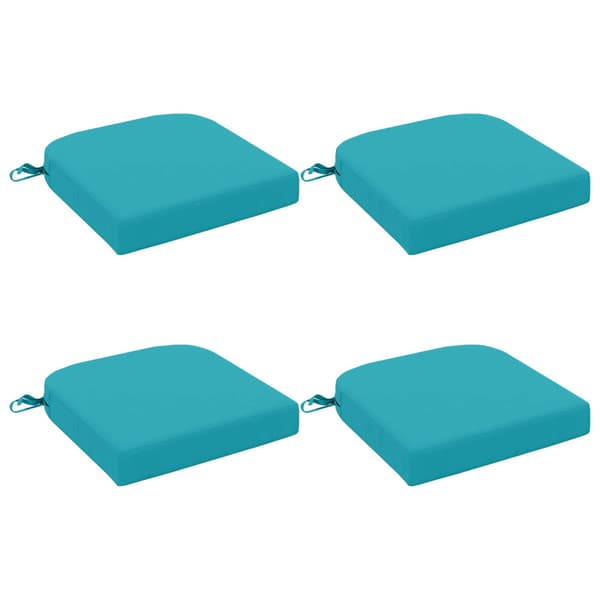 4-delade Sittkuddar SOEST 4 st 100% Polyester Turkos