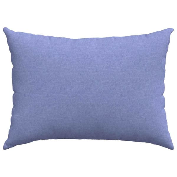 Sofakuddar 2 pcs Jeansblå 70 x 50 cm tyg