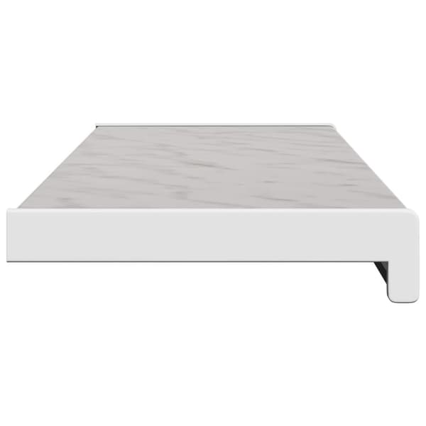 Fönsterbräda Marmorstruktur 80 x 25 x 4,5 cm PVC