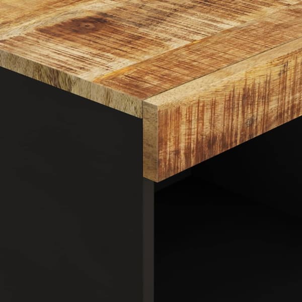 Sidoskåp 85x33x75 cm massivt mangoträ