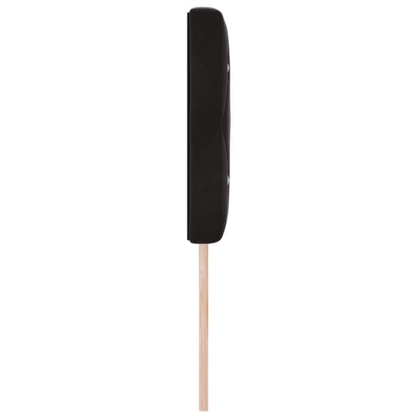 Huvudgavel Svart 160 cm Sammet