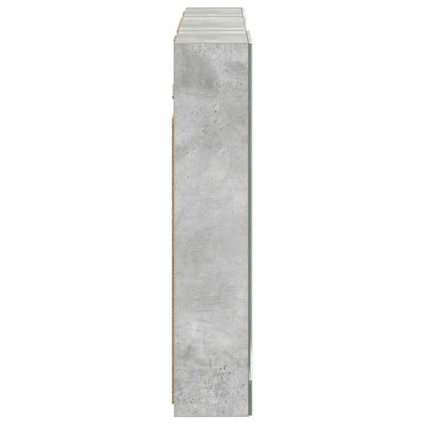 Badrumsskåpsset 3 st 100 x 10,5 x 50 cm Konstruerat trä