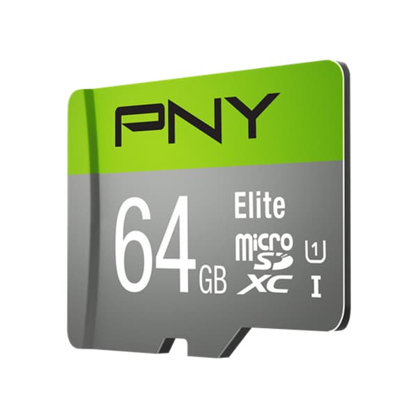 PNY Elite 64 GB MicroSDXC Klass 10