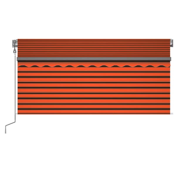 Automatisk markis rullgardin vindsensor LED 3,5x2,5m