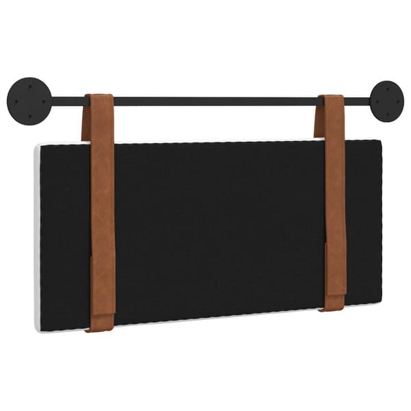 Hängande sänggavel Vit Antik PU