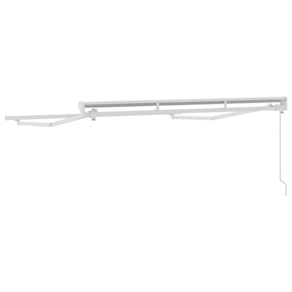 Markisram Justerbar Vit 2,5 x 2 m Stål