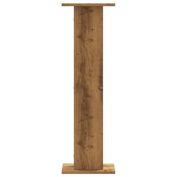 Växtställ 2 st ek 30x30x95 cm konstruerat trä
