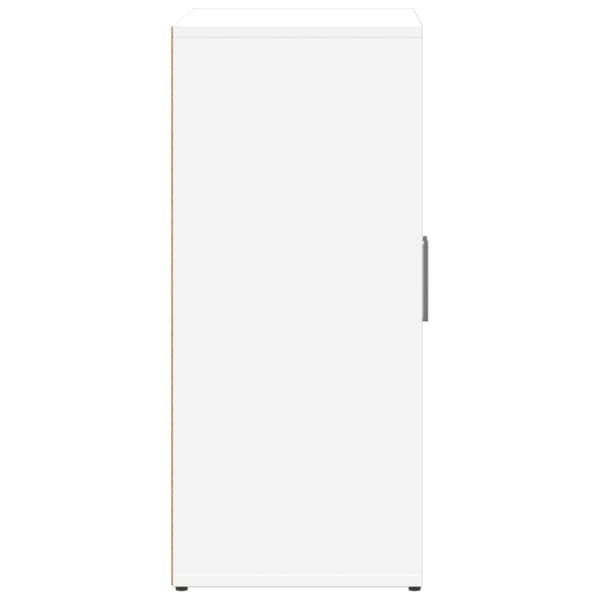Skänk vit 60x31x70 cm konstruerat trä