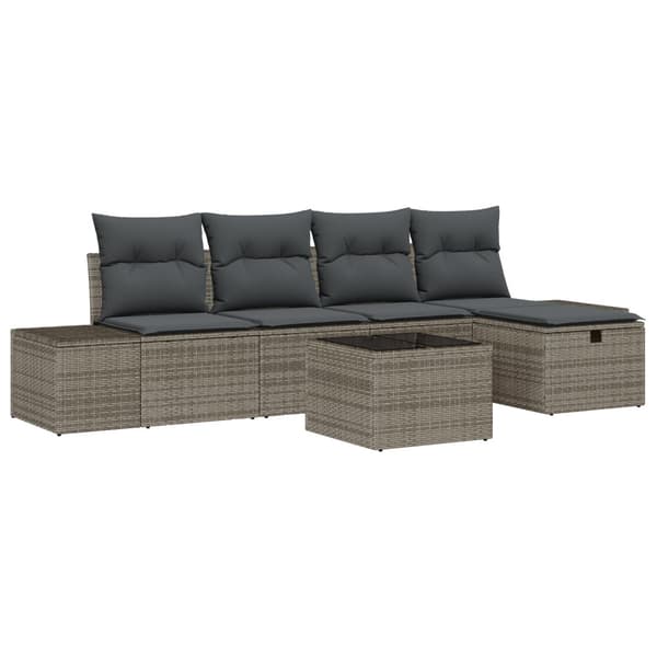 Soffset med kudde 5 pcs konstrotting