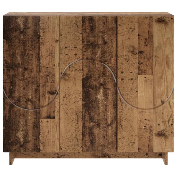 Sideboard Gammalt trä 85.5 x 31 x 75 cm Konstruerat trä