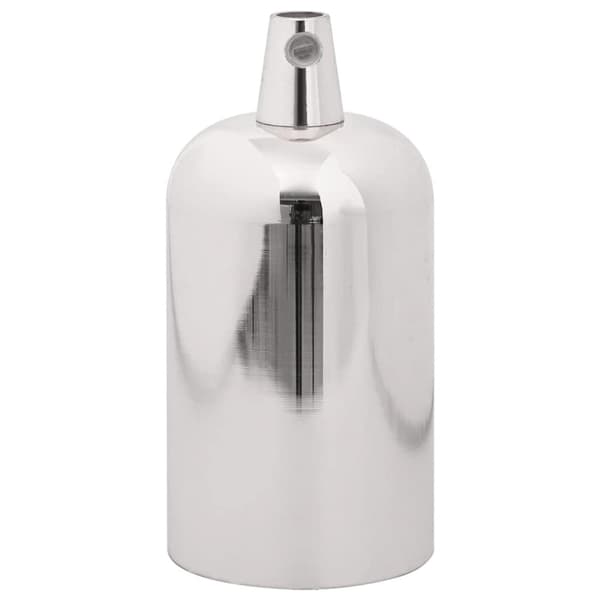 Lamphållare 2 st Satin Nickel E27