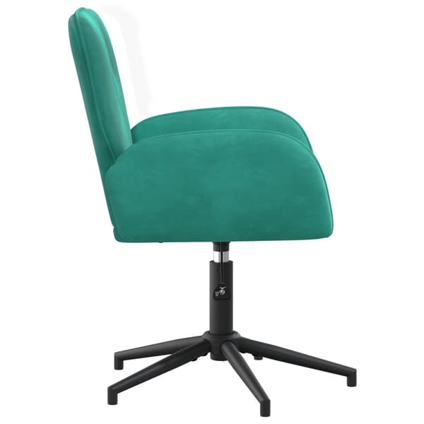 Svanstol 54 x 55 x 90 cm Turkos Sammet