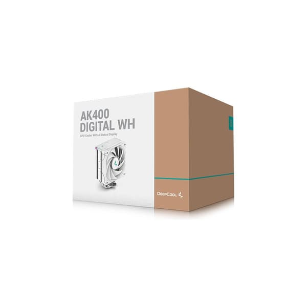 Deepcool AK400 DIGITAL WH - processorkylare