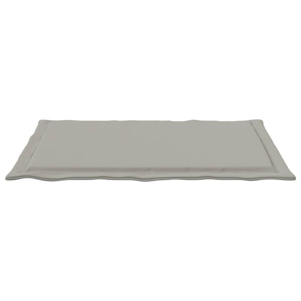Sittkuddar 4 pcs Ljusgrå 47 x 36 x 2 cm Polyester