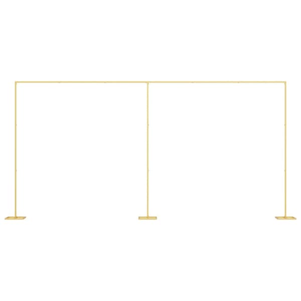 Bröllopsbåge Guld 657 x 35 x 300 cm Stål