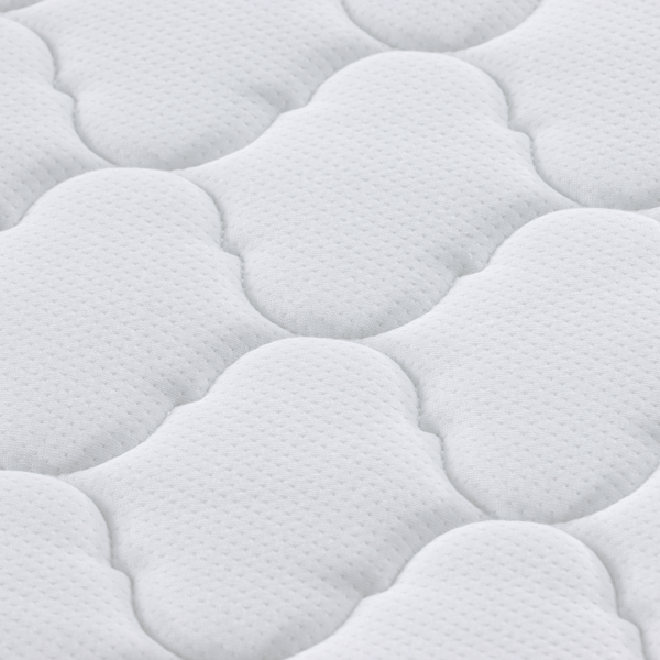 Kokostopper Vit 200 x 200 cm Jacquardtyg