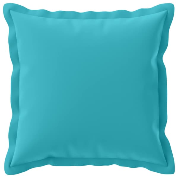 Kuddöverdrag 12 st HOUTEN Turkos 45 x 45 cm Polyester
