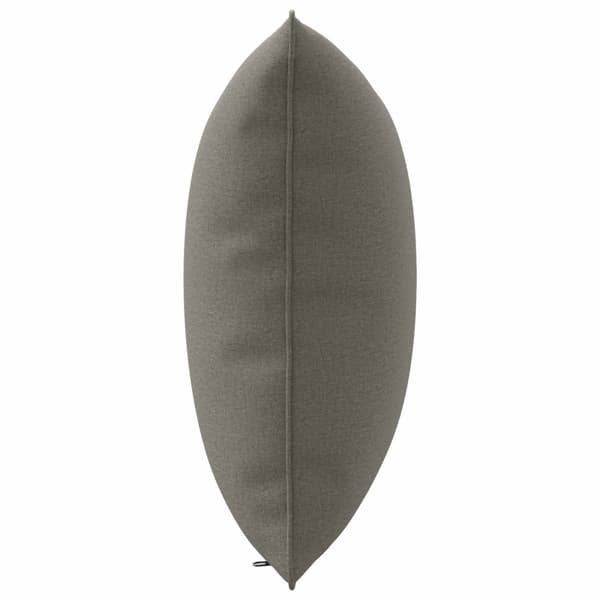 1-delad ryggkudde PUTTEN 100% Polyester Grå 50 x 40 x 15 cm