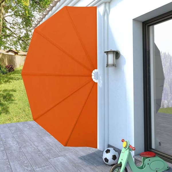 Sidomarkis för terrass terrakotta 160 cm