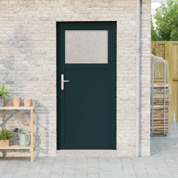 Sidentré Dörr Antracit 98 x 198 cm PVC