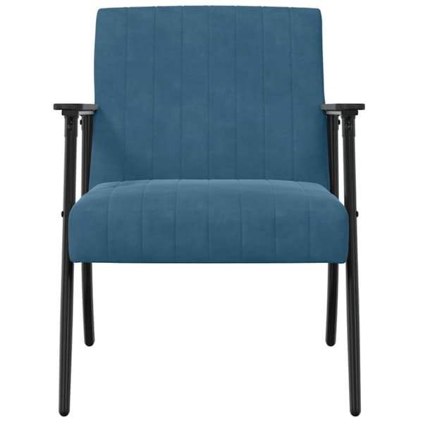 fåtölj Blå 59 x 75 x 78 cm Sammet