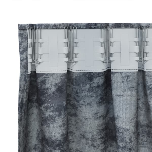 Sammetsgardiner 2 pcs Silvergrå 260 x 140 cm Sammet