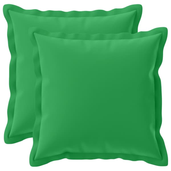 Kuddöverdrag 2 st HOUTEN Grön 45 x 45 cm Polyester