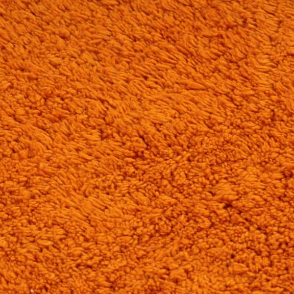 Badrumsmattor 2 st tyg orange