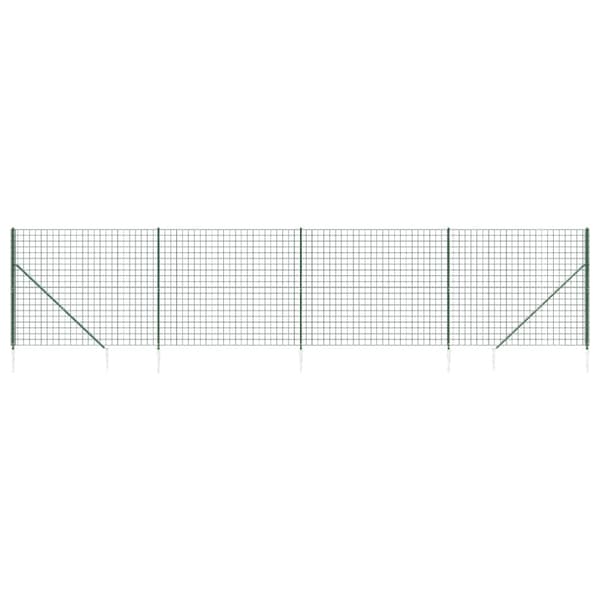 Stängsel med markspett grön 1,8x10 m