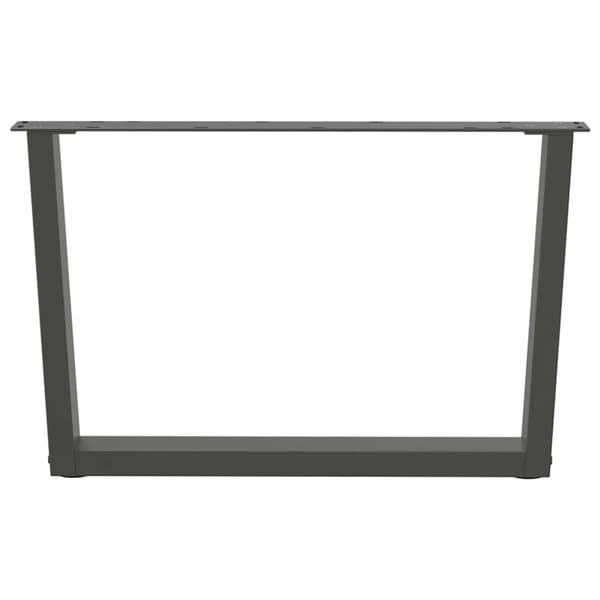 Soffbordsben V-formade 2 st antracit 70x(42-43,3) cm stål