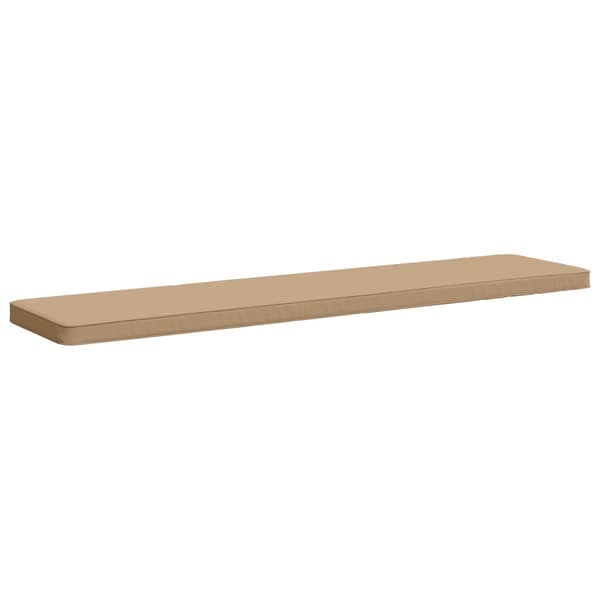 2-delade Bänk Kuddar VUGHT 2 st 100% Polyester Sand