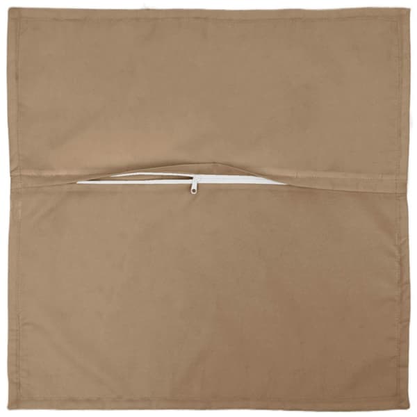 Kuddöverdrag 12 st HOUTEN Taupe 40 x 40 cm Polyester