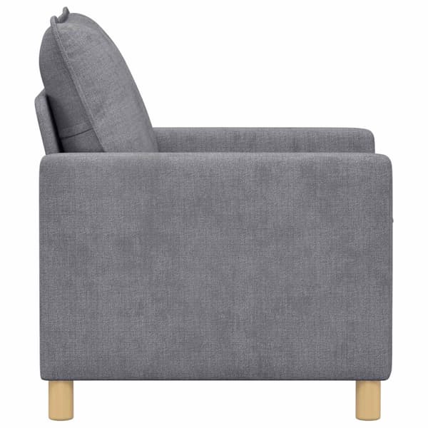 Soffa Ljusgrå 76 x 81 x 87,5 cm Polyester
