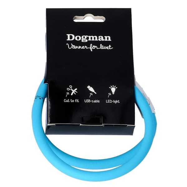 Blinkhalsband LED Turkos